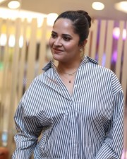 Actress Anasuya Bharadwaj at Peddha Kapu 1 Trailer Launch Stills 20