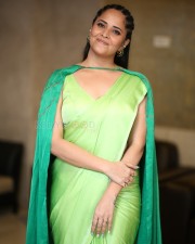 Actress Anasuya Bharadwaj at Simbaa Pre Release Event Pictures 14