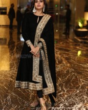 Actress Dushara Vijayan at Raayan Pre Release Event Pictures 16