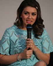 Actress Hansika At Romeo Juliet Press Meet Stills