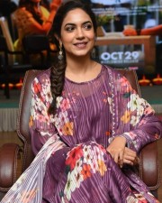 Actress Ritu Varma at Varudu Kaavalenu Movie Interview Pictures 38