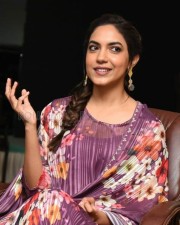 Actress Ritu Varma at Varudu Kaavalenu Movie Interview Pictures 42