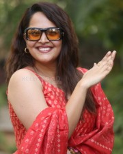 Anasuya Bharadwaj at Vimanam Success Meet Photos 03