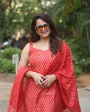 Anasuya Bharadwaj at Vimanam Success Meet Photos 11