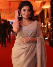 Heroine Iswarya Menon at Nagabandham Movie Opening Photos 13