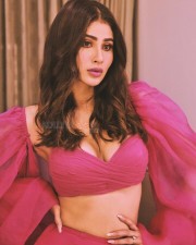 Ravishing Mouni Roy in a Pink Crop Top Picture 01