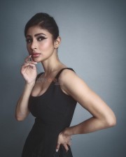 Stylish Mouni Roy in a Black Ball Gown Dress Pictures 04