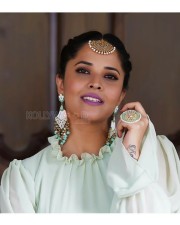 Telugu Film Actress Anasuya Latest Photoshoot Pictures