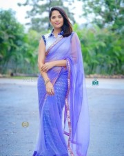 Tollywood Anchor Anasuya Bharadwaj Saree Pictures