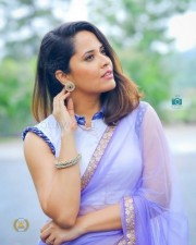 Tollywood Anchor Anasuya Bharadwaj Saree Pictures