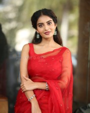 Actress Ananya Nagalla at Sreekakulam Sherlock Holmes Trailer Launch Event Photos 14