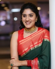 Actress Dhanya Balakrishna at Bapu Movie Pre Release Event Stills 28