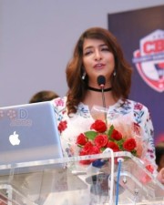 Actress Lakshmi Manchu At Tollywood Thunders Franchise Launch Photos