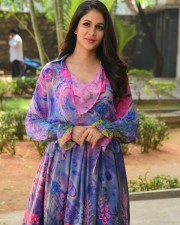 Actress Lavanya Tripathi At Arjun Suravaram Movie Success Meet Pictures