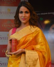 Actress Lavanya Tripathi At Tripura Herbal Hair Oil Launch Photos