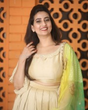 Actress Manjusha At Chiranjeevi Rd Birthday Celebrations Photos