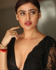 Actress Sony Charishta at Mrs Queen of Telangana Poster Launch Photos 18