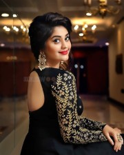 Actress Surbhi Black Dress Photoshoot Pictures