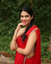 Actress Tanvi Akaanksha at Usha Parinayam Movie Success Meet Pictures 04