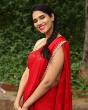 Actress Tanvi Akaanksha at Usha Parinayam Movie Success Meet Pictures 26