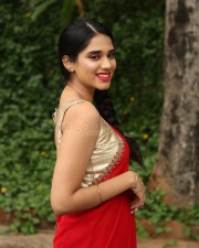 Actress Tanvi Akaanksha at Usha Parinayam Movie Success Meet Pictures 29