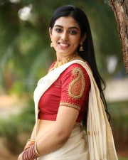 Actress Yashvika Nishkala at Cherasala Movie Pre Release Event Photos 05