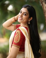 Actress Yashvika Nishkala at Cherasala Movie Pre Release Event Photos 06