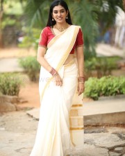Actress Yashvika Nishkala at Cherasala Movie Pre Release Event Photos 10