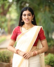 Actress Yashvika Nishkala at Cherasala Movie Pre Release Event Photos 11