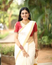Actress Yashvika Nishkala at Cherasala Movie Pre Release Event Photos 13