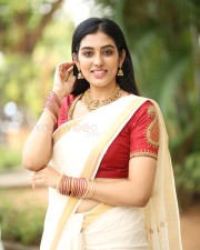 Actress Yashvika Nishkala at Cherasala Movie Pre Release Event Photos 14