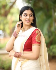 Actress Yashvika Nishkala at Cherasala Movie Pre Release Event Photos 15