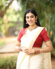 Actress Yashvika Nishkala at Cherasala Movie Pre Release Event Photos 16