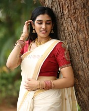 Actress Yashvika Nishkala at Cherasala Movie Pre Release Event Photos 19
