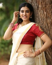 Actress Yashvika Nishkala at Cherasala Movie Pre Release Event Photos 21