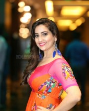 Anchor Manjusha Stills At Ntr Trailer Launch