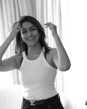 Beautiful Mrunal Thakur in a Monochrome Photoshoot Stills 03