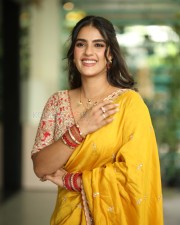 Heroine Kavya Thapar at Viswam Movie Interview Photos 13