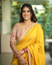 Heroine Kavya Thapar at Viswam Movie Interview Photos 45