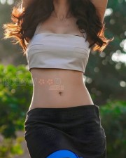 Hot Vedhika Kumar in a Crop Top and Mini Shorts Photos 02