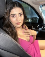 Mesmerizing Rashi Singh Cleavage in a Ravishing Pink Mini Dress Photos 03