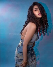 Stunning Anupama Parameswaran in a Sleeveless Backless Mini Bodycon Dress with a Halter Neckline Photos 05