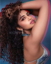 Stunning Anupama Parameswaran in a Sleeveless Backless Mini Bodycon Dress with a Halter Neckline Photos 07