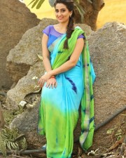 Telugu Actress Manjusha Saree Photos