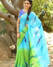 Telugu Actress Manjusha Saree Photos