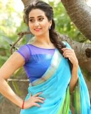 Telugu Actress Manjusha Saree Photos