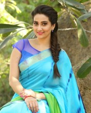 Telugu Actress Manjusha Saree Photos