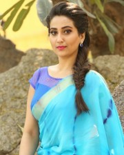 Telugu Actress Manjusha Saree Photos