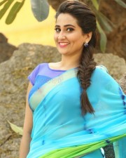 Telugu Actress Manjusha Saree Photos