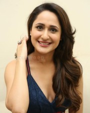 Telugu Actress Pragya Jaiswal Blue Dress Photoshoot Pictures